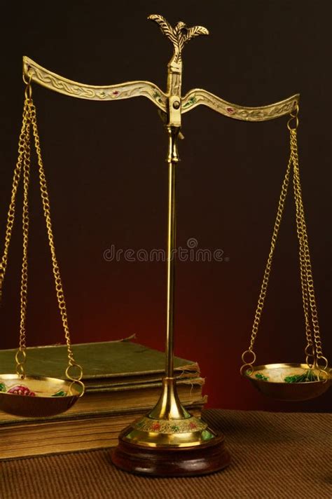 Antique Brass Scale Stock Photo Image Of Authority 185258056