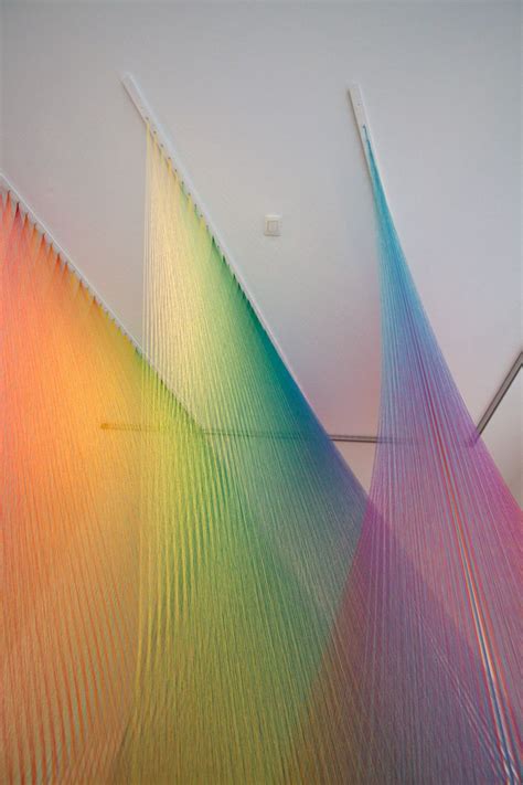 Polychromatic Thread Sculptures Plexus By Gabriel Dawe Plexus