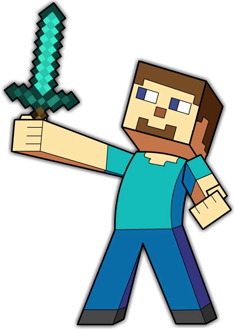 Image Minecraft Steve Png Stunning Free Transparent Png Clipart My