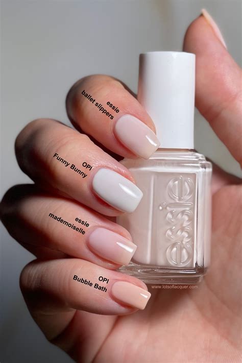 Essie Ballet Slippers Comparisons In 2023 Makeup Nails Designs Chic Nails Opi Nail Colors