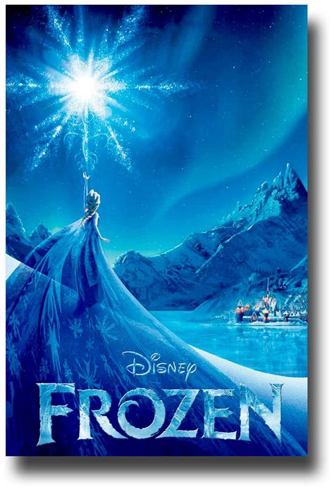Let us guess, this movie is going to be rated r.for retarded. Disney's Frozen Movie Poster | Frozen movie, Frozen poster ...