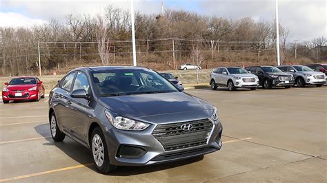 2018 Hyundai Accent Se All New Youtube