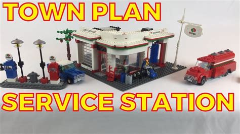 Lego Octan Service Station From Town Plan Set Youtube