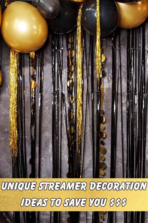 Unique Streamer Decoration Ideas To Save You Fun Party Pop