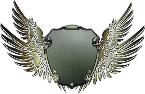 Winged Shield Psd Official Psds