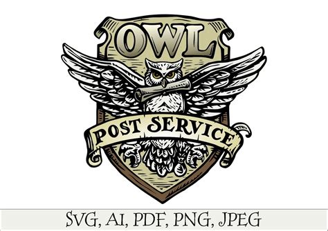 Download Owl post service SVG, Harry Potter universe, Hedwig owl ...