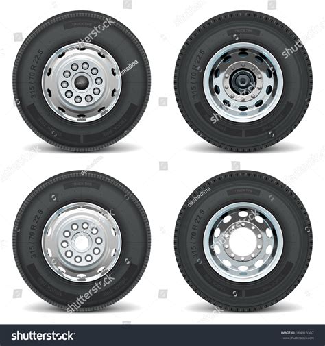 Truck Wheels Stock Vectors Images And Vector Art Shutterstock