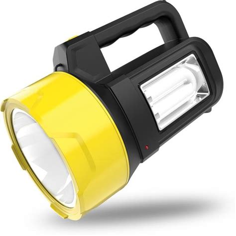 Pick Ur Needs Long Range Light Rechargeable 125w Searchlight With Blinker Side Light 8 Hrs