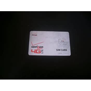 For use with verizon mobile broadband tablets. Amazon.com: Verizon Wireless 4G LTE Certified MICRO SIM Card 3FF: Cell Phones & Accessories