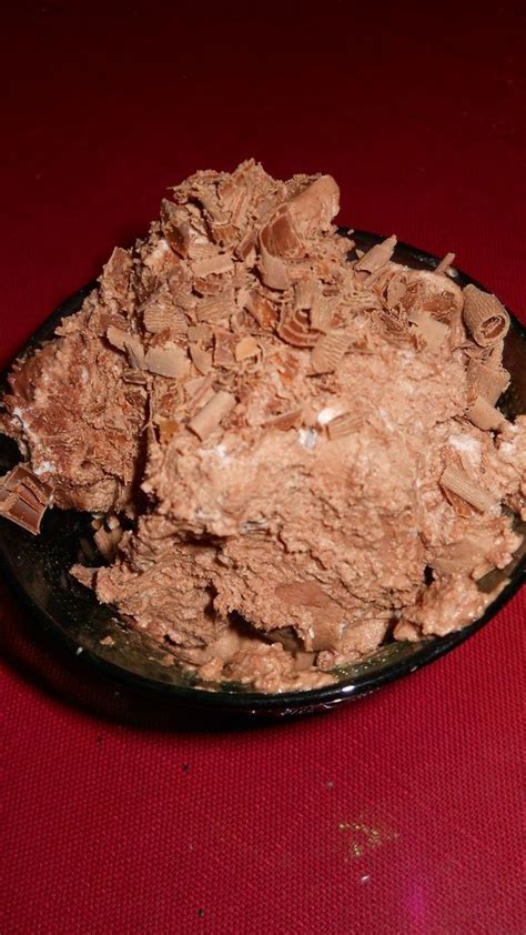 Because it's made with whipped cream, it's light and airy. Frozen Chocolate Mousse | Frozen chocolate, Dessert ...