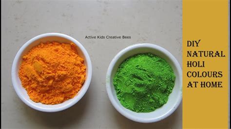 How To Make Eco Friendly Holi Colours Diy Natural Holi Powder Color