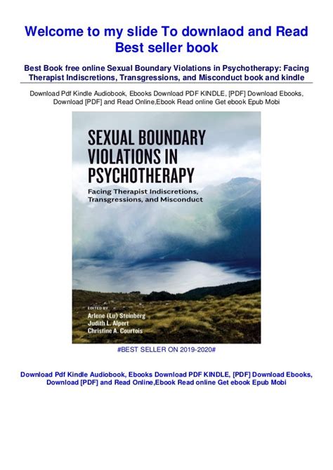 Startling Sexual Boundary Violations In Psychotherapy Facing