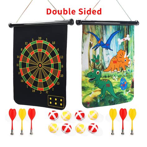 Buy Cute Stone Magnetic Dart Board For Kids Safe Dart Game Toys With