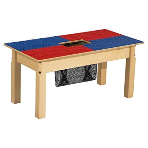 Time 2 Play Lego Table With Storage For Kidstoddlers