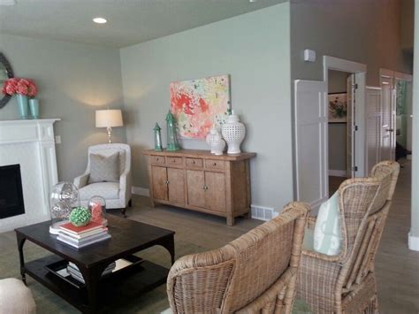20 Seafoam Green And Grey Living Room