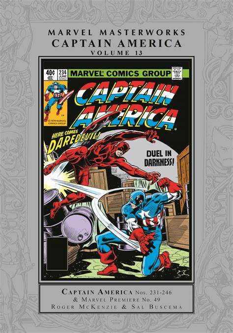 Marvel Masterworks Captain America Vol 13 Trade Paperback Comic