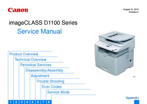 Canon ir2018 service manual will help to repair the device and fix errors. CANON CLASS D1100 SERIES REV2 Service Manual download ...