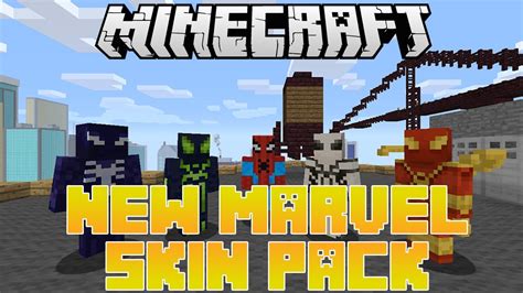 Minecraft Xbox 360 Marvel Spider Man Skin Pack Release