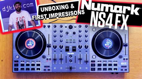 BRAND NEW Numark NS FX DJ Controller Unboxing First Impressions TheRatcave YouTube