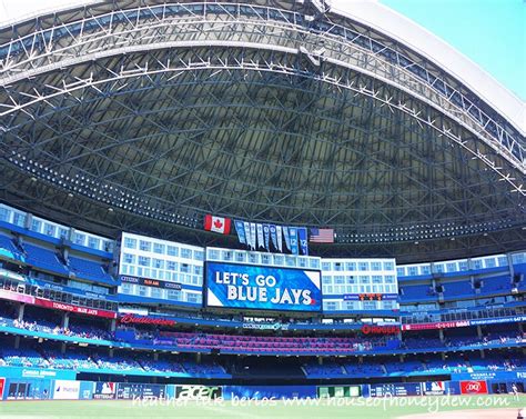 Toronto Blue Jays Photography Rogers Centre Skydome Wall Etsy