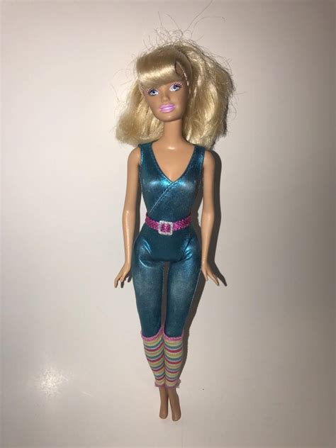 Toy Story 3 Disney Mattel Barbie Doll Aerobics Outfit Unitard Leg