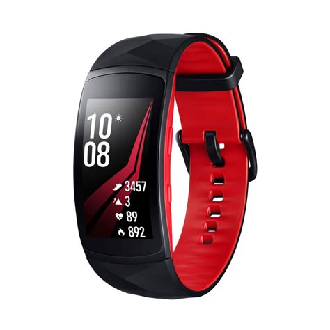 buy samsung gear fit2 pro red small smartwatch in dubai abu dhabi sharjah uae saudi middle
