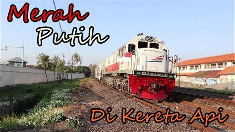 Adik adik bisa mewarnai kereta api dengan warna kesukaan atau warna favorit masing masing disini ada kereta api uap lokomotif kereta api thomas and friend. Merah Putih di Kereta Api - YouTube