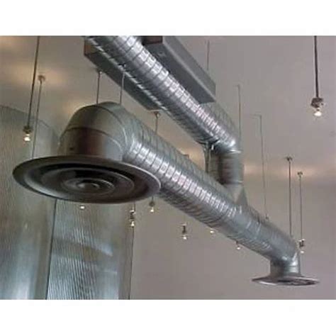 Galvanized Iron Spiral Elliptical Duct For Hvac Ducting At Rs 90