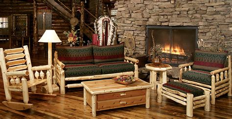 Maybe you would like to learn more about one of these? log furniture living room | Livingroom | Rustic Furniture ...