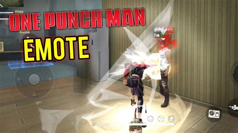 Can The Free Fire One Punch Man Emote Do Damage Youtube