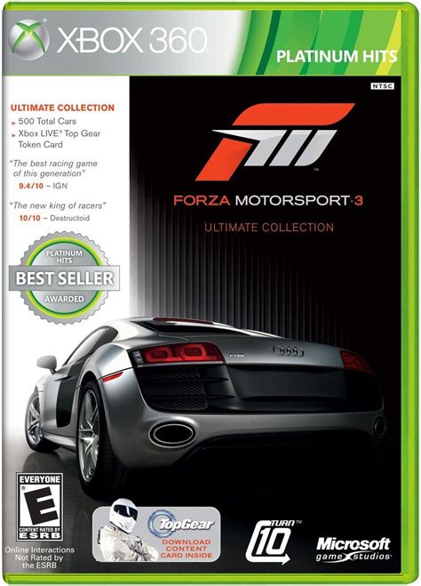 Forza Motorsport 3 Ultimate Collection Platinum Hits Xbox 360 Xbox