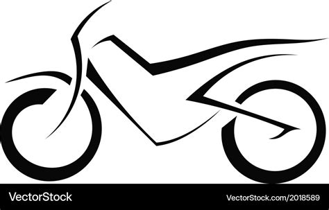 Motorcycle Silhouette Svg