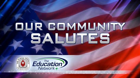 Our Community Salutes - YouTube
