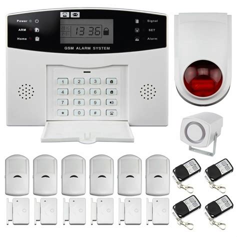 Wireless GSM Alarm Burglar Alarms Home Best Security System Autodial ...
