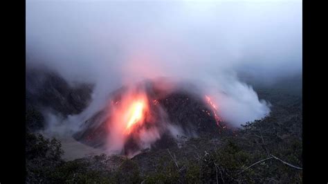 Mount Kelud Volcano Erupts In Java Indonesia YouTube
