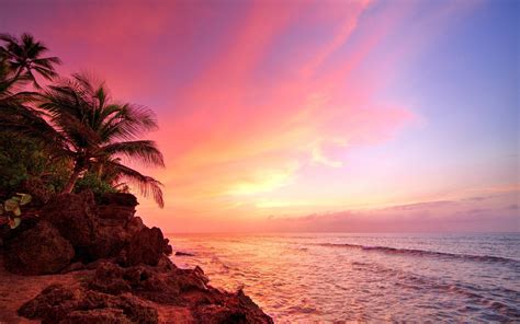 Caribbean Beach Desktop Wallpapers Top Free Caribbean Beach Desktop Backgrounds Wallpaperaccess