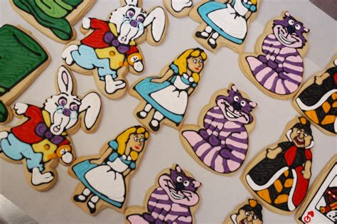 Alice In Wonderland Alice In Wonderland Decorations Disney Cookies