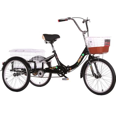Znnd Tricycle For Adults Foldable Adult Tricycles 1 Speed Adult Trikes