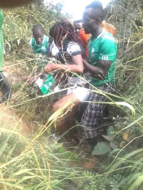 Kenyan Football Fans Sexually Assault A Lady Inside Bush Pics