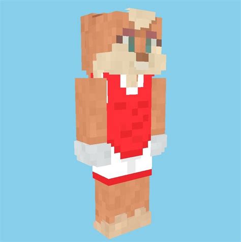Lola Bunny Space Jam New Legacy Red Outfit Minecraft Skin