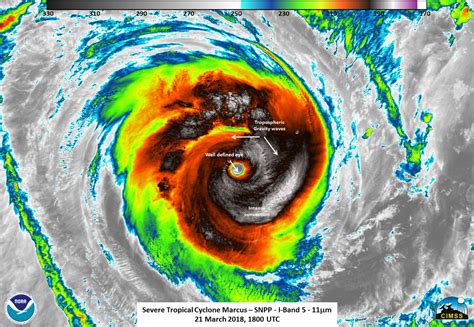 Coming in a wide variety of sizes and settings. Category 5 tropical cyclone Marcus is Earth's strongest ...