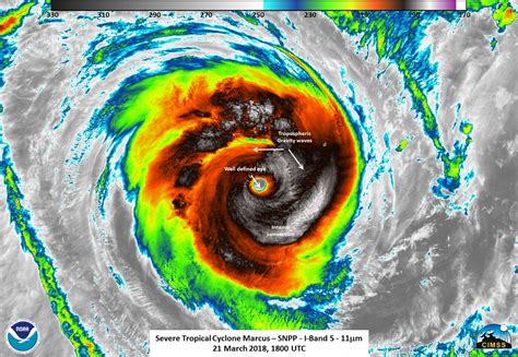 ( cyclocane is a cyclone and hurricane tracker by hayley ). Category 5 tropical cyclone Marcus is Earth's strongest ...