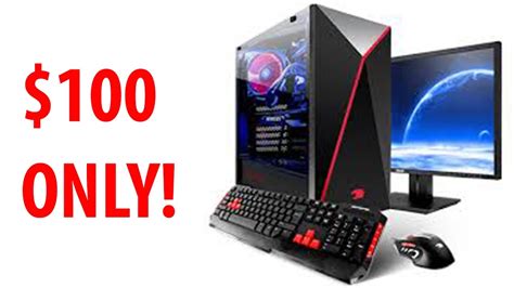 How To Build A Gaming Pc For 100 Youtube
