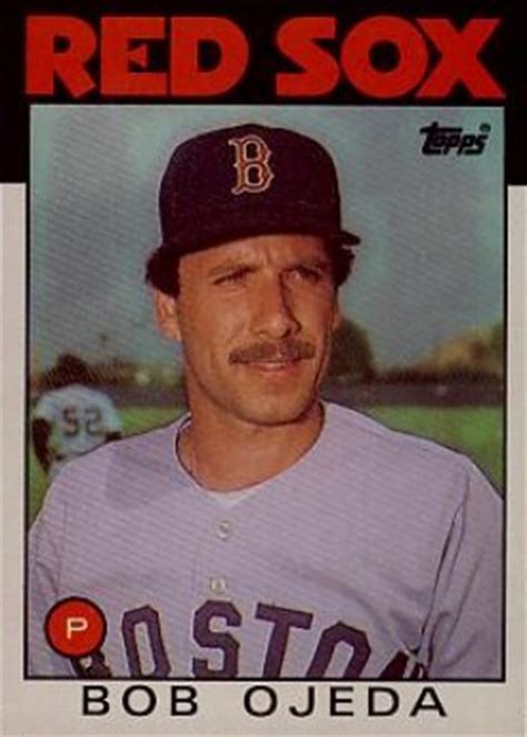 1986 topps baseball doesn't get a lot of love in the hobby. 1986 Topps Bob Ojeda #11 Baseball Card Value Price Guide