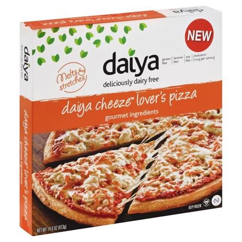 Daiya Pizza Cheeze Lovers Gourmet Ingredients Dairy Free Pizza Food