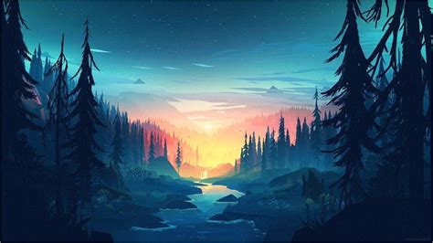 2d Forest Wallpapers Top Free 2d Forest Backgrounds Wallpaperaccess