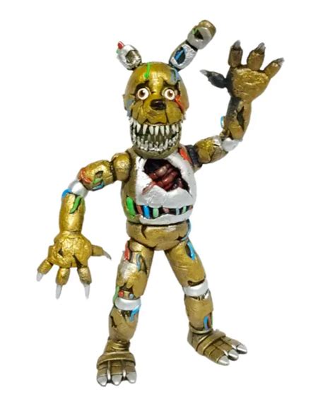 Springtrap Twisted Five Nights At Freddy Animatronics Figura Mexican