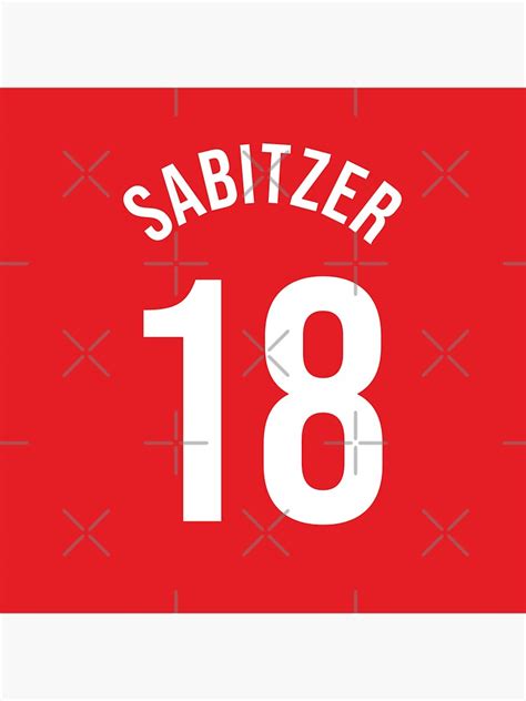 Sabitzer 18 Home Kit 2223 Season Sticker For Sale By Gotchaface