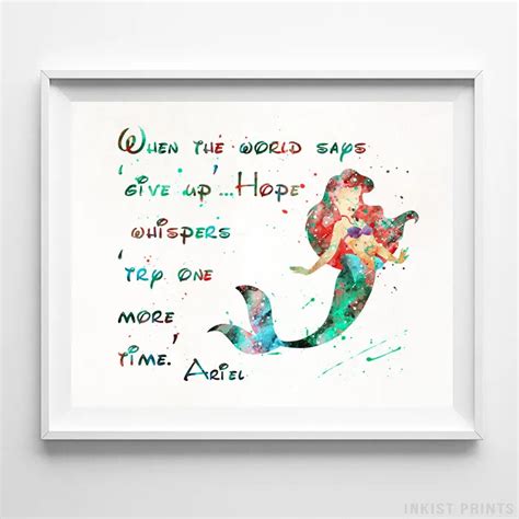 The Little Mermaid Quotes Tattoos