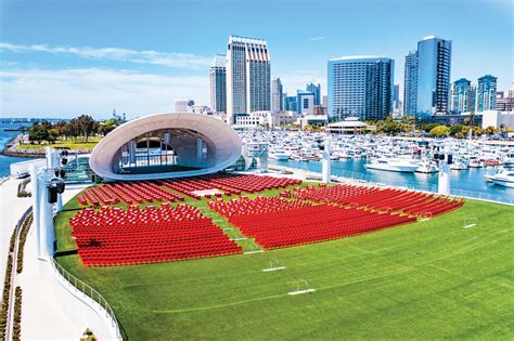 The Shell Amphitheater Stuns On San Diego Bay Fabric Architecture